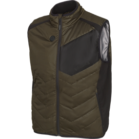 Härkila Heat vest - Herre - Willow green/Black