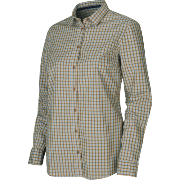 Härkila Selja Lady L/S Check skjorte - Dame - Heritage blue check