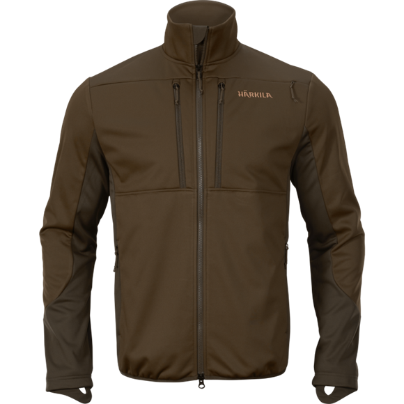 Härkila Mountain Hunter Pro WSP fleece - Herre - Hunting green/Shadow brown