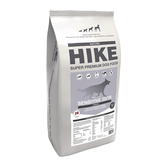 Hike Nature Sensitiv 25/16 Kornfrit Hundefoder - 12kg