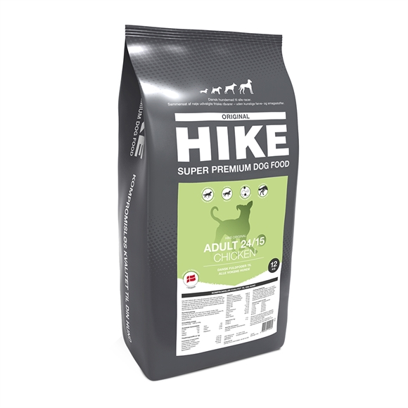 Hike Original Adult 24/15 Chicken Hundefoder - 12kg 