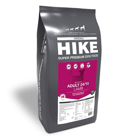 Hike Original Adult 24/15 Lam Hundefoder - 12kg 