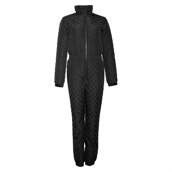 Kopenhaken Isabella II Quilt Jumpsuit - Dame Heldragt - Sort