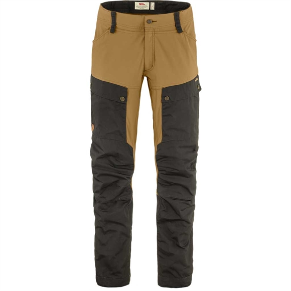 Fjällräven Keb Trousers M - Regular - Herrebukser - Dark Grey-Buckwheat Brown