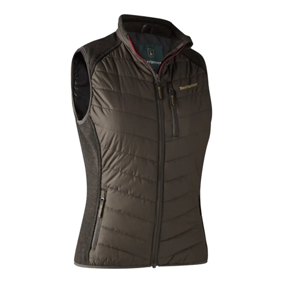 Deerhunter Lady Caroline Vatteret Vest - Dame - Brown Leaf