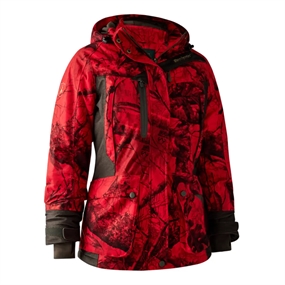 Deerhunter Lady Raven Arctic Jakke - Dame - REALTREE EDGE RED