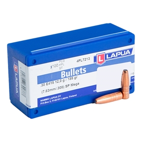 Lapua Mega SP Projektiler - Kal. 30 - 185 gr.