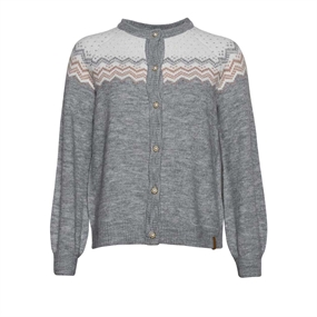 Kopenhaken Lara W Cardigan - Dame - Grey Melange