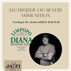 Diana Limpopo Jagtrejser & Blyfri Ammunition