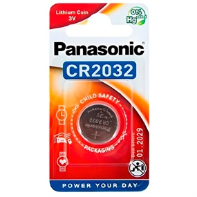 Panasonic CR 2032 3V Lithium Batteri