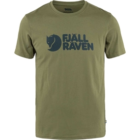 Fjällräven Logo T-Shirt M - Herre - Caper Green - L