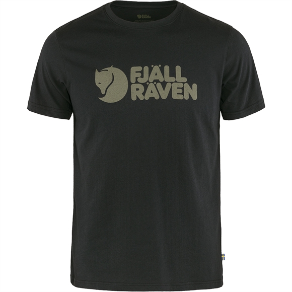 Fjällräven Logo T-Shirt M - Herre - Sort - L