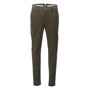 Laksen Mayfair Corduroy Bukser - Herre - Forest - 52