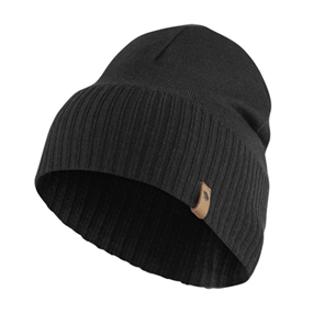 Fjällräven Merino Lite Hat - Unisex - Sort - One Size