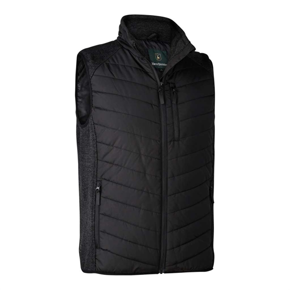 Deerhunter Moor Vatteret Vest med strik - Herre - Black