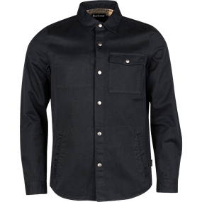 Barbour Mortan Overshirt - Herreskjorte - Sort