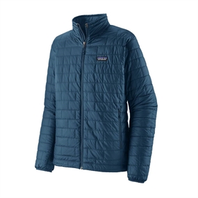 Patagonia M's Nano Puff Jakke - Herre - Lagom Blue