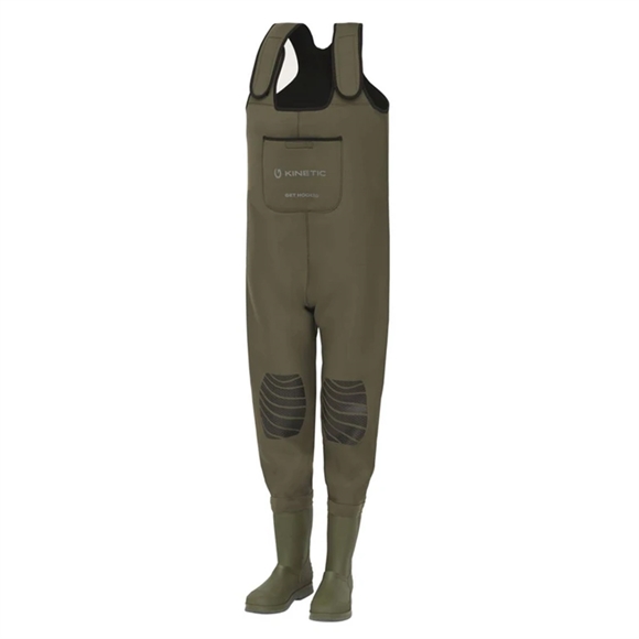 Kinetic Neogaiter Neopren Bootfoot - Olive