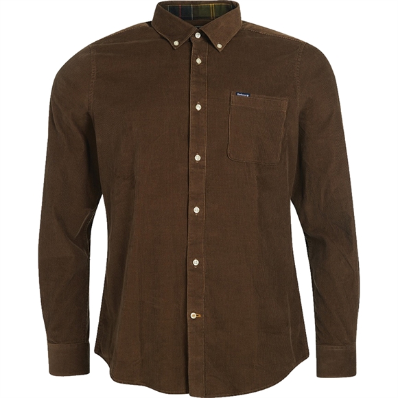 Barbour Ramsey Tailored Shirt - Herreskjorte - Brun