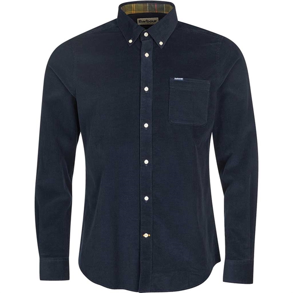 Barbour Ramsey Tailored Shirt - Herreskjorte - Navy