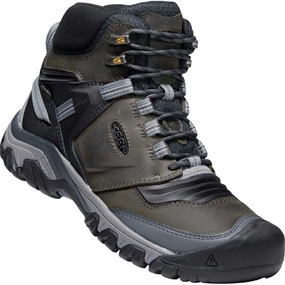 Keen Ridge Flex MID WP Vandrestøvle - Herrestøvler - Black Magnet