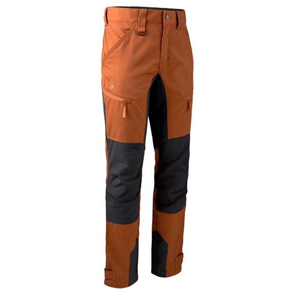 Deerhunter Rogaland Stretch Bukser med kontrast - Herre - Burnt Orange