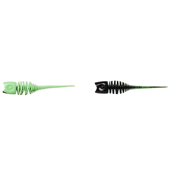 Ron Thompson Rainbow Trout Soft Lure - Garlic - Green/Black