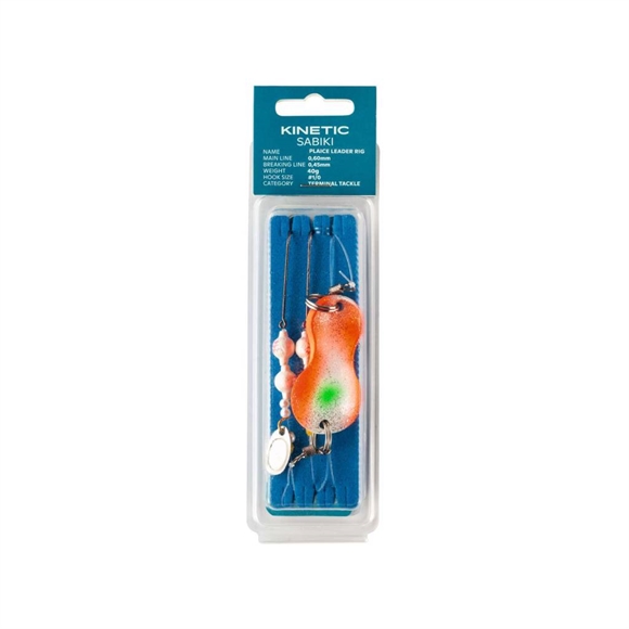 Kinetic Sabiki Plaice Leader - Sunset - 40 g