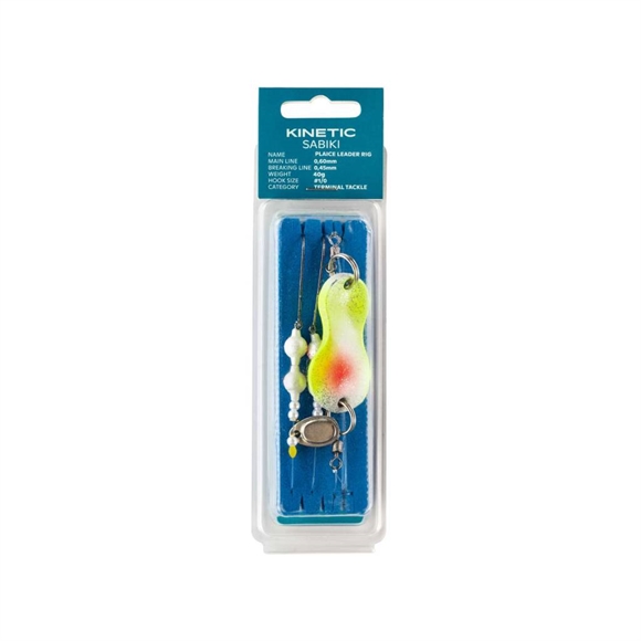 Kinetic Sabiki Plaice Leader - Bad Oyster - 40 g