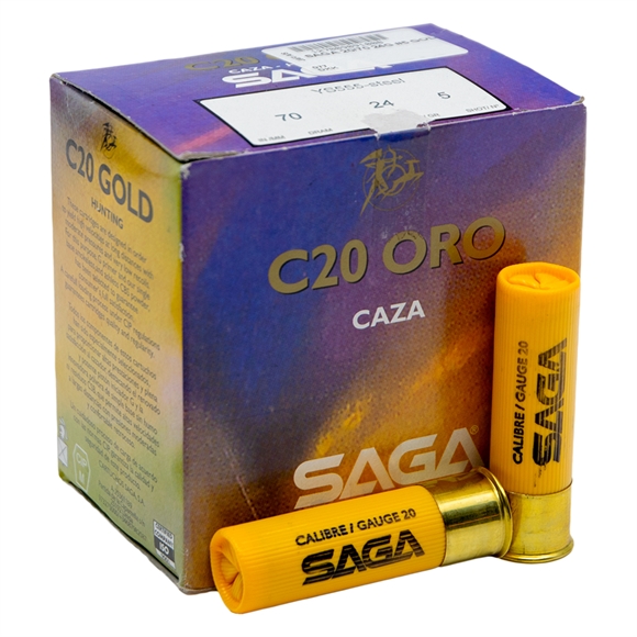 Saga Caza Jagtpatroner - Kal. 20-70