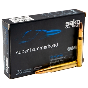 Sako Super Hammerhead Riffelpatroner - Kal. 30-06 Spring. - BSP