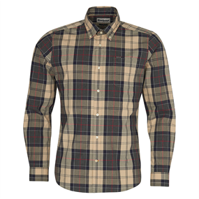 Barbour Sandwood Tailored Shirt - Herreskjorte - Stone