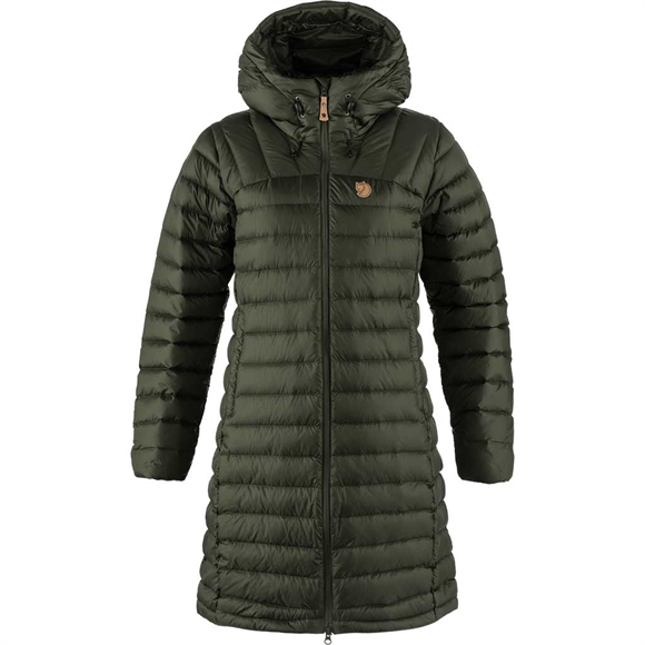 Fjällräven Snow Flake Parka W - Damejakke - Deep Forest