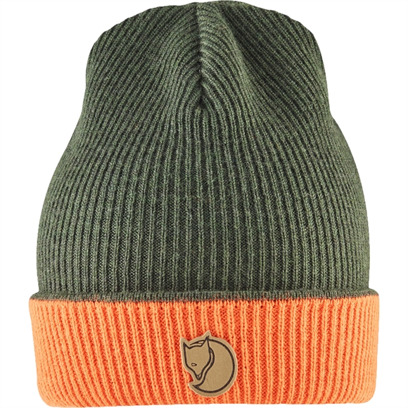 Fjällräven Sörmland Vendbar Beanie - Unisex Hue - Dark Olive