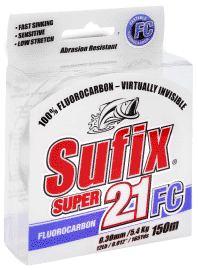 Sufix Super 21 FC Fluorocarbon - 0,20