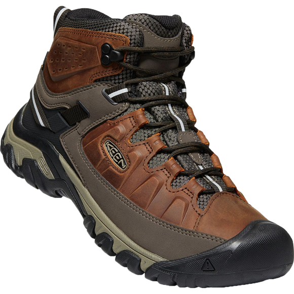 Keen Targhee III MID WP Vandrestøvle - Herrestøvler - Chestnut-Mulch