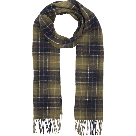 Barbour Tartan Lambswool Scarf - Unisex tørklæde - Classic Tartan