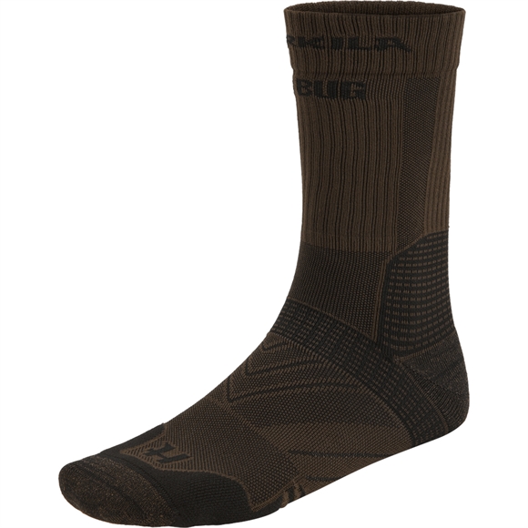 Härkila Trail socks - Dark olive/Willow green